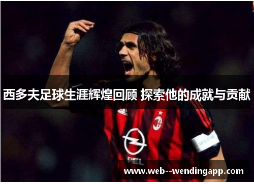 西多夫足球生涯辉煌回顾 探索他的成就与贡献 西多夫足球生涯辉煌回顾 探索他的成就与贡献