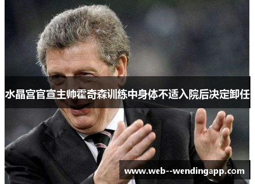 水晶宫官宣主帅霍奇森训练中身体不适入院后决定卸任